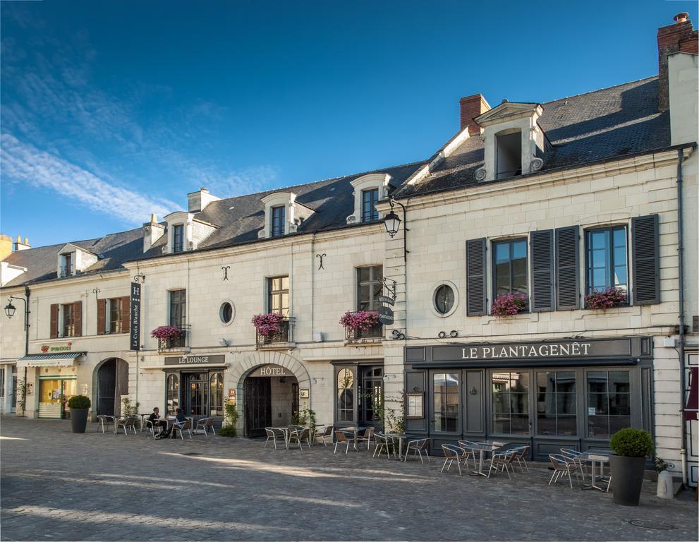 Logis Hotel La Croix Blanche Fontevraud Екстериор снимка