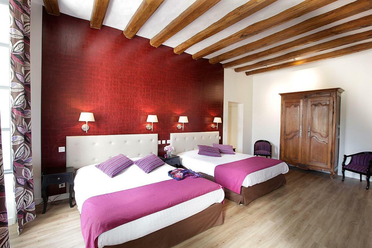 Logis Hotel La Croix Blanche Fontevraud Екстериор снимка